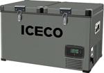 Iceco Ycd90 12/24Volt 220Volt 90 Litre Çift Bölmeli Outdoor Kompresörlü Oto Buzdolabı/Dondurucu