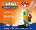 Icemen T601 Icemen Ortopedik Spor Tabanlık - Naturel