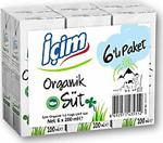 İçim Organik 200 Ml 6'Lı Paket Süt