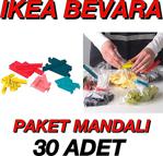 Ikea Bevara- Paket Mandalı 30 Adet