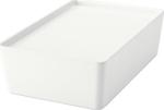Ikea Kapaklı Saklama Kutusu Beyaz Meridyendukkan Ölçü 18X26X8 Cm Çekmece İçi Düzenleme Kutusu