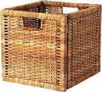 Ikea Sepet Kutu Leyici Meridyendukkan 32X35X32 Cm 1 Adet Rattan Çok Amaçlı Kullanım