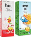 İmunol Imunol Şurup 150Ml + Ocean Multivitamin Multimineral Balık Yağı Şurup 150Ml Avantaj Paketi