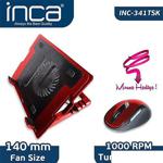 Inca INC-341TSK 1 Fanlı USB 2.0 13"-17" Notebook Soğutucu