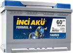 İnci Formul A Taurus 12 V 60 Ah 540Cca Akü