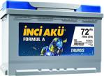 İnci Formul A Taurus 12 V 72 Ah 700 Cca En Akü