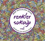 İndigo Kitap Renkler Sokağı (Büyükler Için Boyama Kitabı)-Kolektif