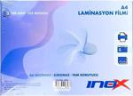 Inox Laminasyon Filmi A4 100 Adet 125 Micron