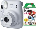 Instax Mini 11 Beyaz Fotoğraf Makinesi 20Li Film