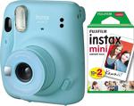 Instax Mini 11 Mavi Fotoğraf Makinesi 20Li Film