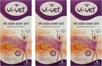 Intarz Vivet Sir Ağda Bant Seti 41'Li Portakal X 3 Adet Liposoluble Wax Strips Set X 3 Pieces