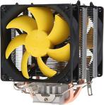 İNTEL 775 1155 1156 CPU İşlemci Fanı Pc Cooler 2 x 9cm Fan