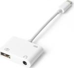 Iphone Lightning 3.5 Mm Kulaklık Ve Usb 3.0 Kamera Hub Adaptör