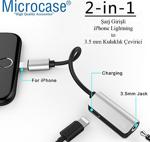 Iphone Lightning Splitter 2In1 Şarj Ve Kulaklık Çevirici - My032