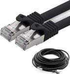 Irenis Cat7 S/Ftp Ethernet (Network, Lan) Kablosu Siyah 25 Cm