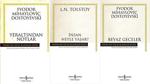 İş Bankası Kültür Yayınları En Çok Okunan Dostoyevski-Tolstoy 3 Kitap Set Yeraltından Notlar-Insan Ne Ile Yaşar?-Beyaz Geceler