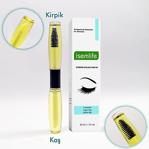 İsemlife Kaş Kirpik Bakım Yağı 10 Ml + 10 Ml - Argan & Jojoba Yağlı Doğal E Vitaminli