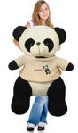 İthal 1. Kalite Sevimli Peluş Panda 80 cm - Sevgiliye Özel HEDİYE