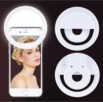 Izzy Şarjlı Led Selfie Işığı Ring Light Halka Telefon 36 3 Kademeli