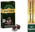 Jacobs Espresso 10 Intense 10'lu Alüminyum Kapsül Kahve