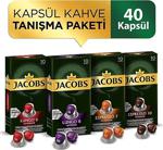 Jacobs Kapsül Kahve Tanışma Paketi 40 Kapsül