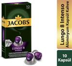 Jacobs Lungo 8 Intense 10'lu Alüminyum Kapsül Kahve