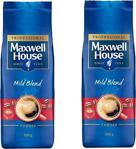 Jacobs Maxwell House Mild Blend Çözünebilir Klasik Kahve 2 X 500 G