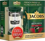 Jacobs Monarch Aroma 500 gr + French Press Filtre Kahve