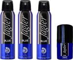 Jagler Blue Erkek Deodorant 150 Ml 3 Adet + Roll-On 50Ml