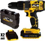 Jcb Pro Plus Superpower 36 V 5 Ah Metal Dişli Sistem Samsung Bataryalı Çift Akülü Vidalama Matkap