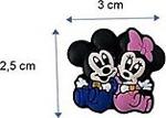 Jibbitz Minnie Mouse Figür Tasarımlı Tekli Terlik Süsü