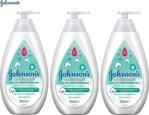 Johnson'S Baby Johnsons Baby Bebek Saç Ve Vücut Şampuanı 300Ml 3 Lü Set Cottontouch