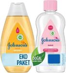 Jonsons Baby Bebek Bakım Seti 200Ml + Bebek Şampunı 200 Ml