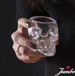 Jumbo Glory Double Wall 2Li Skull Kurukafa Shot Bardak 85 Ml