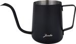 Jumbo Venti Çelik Coffe Kettle Siyah 600 Ml