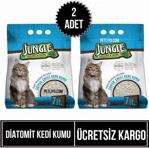 Jungle Diatomit Süper Emici 7 lt 2'li Paket Kedi Kumu