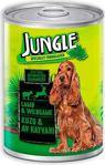 Jungle Kuzu Etli&Av Hayvanlı Konserve Köpek Maması 415 Gr