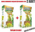 Jungle Muhabbet Kuşlari Için Kraker 10'Lu 2 Adet