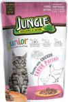 Jungle Pouch Tavuk Parçalı Jelli 100 gr Yavru Kedi Konservesi