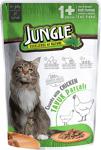 Jungle Pouch Tavuk Parçalı Jelli 100 gr Yetişkin Kedi Konservesi
