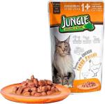 Jungle Pouch Tavuklu Kısırlaştırılmış Kedi Maması 100Gr X 1 Adet