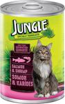 Jungle Somon ve Karidesli 415 gr Yetişkin Kedi Konservesi