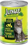 Jungle Tavuklu ve Sebzeli 415 gr Yetişkin Kedi Konservesi