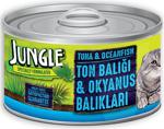 Jungle Ton ve Okyanus Balıklı Ezme 85 gr Yetişkin Kedi Konservesi