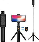 K07 Kumandalı Bluetooh Selfie Çubuğu+Tripod Özellikli İos&Android Uyumlu