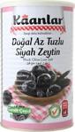 Kaanlar Az Tuzlu Doğal Siyah Zeytin Teneke 800 G