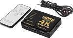 Kablosuz Kumandalı 5 Port Hdmi Switch 4K 2160P Full Hd 1080P Ifswt501