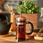 Kahve Ve Çay French Press,French Press Paslanmaz Çeli̇k Bi̇tki̇ Çayi Demli̇ği̇ Fi̇ltre Kahve Potu 350 Ml