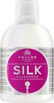 Kallos Cosmetics Silk 1000 Ml Kuru, Hassas Ve Cansız Saçlara Zeytinyağlı Ve Ipek Proteinli Şampuan
