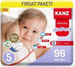 Kanz 5 Numara Junior 48\'li 2 Paket Bebek Bezi